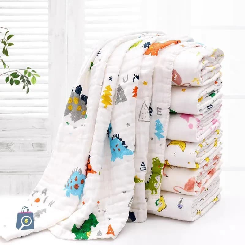 Toalha de Banho Para Bebê 100% Algodão com Capuz Super Macia Absorvente