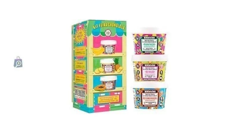 Kit Cronograma Capilar Lola Be(m)dita Ghee com 3 Produtos