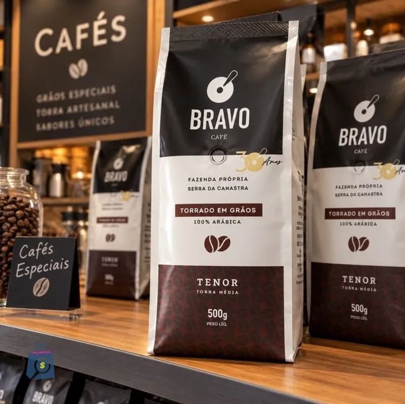 Bravo Café Tenor Em Grãos 500g