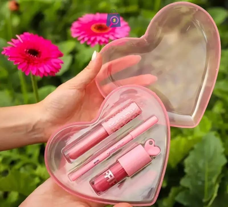 Kit Fran Love Kit Gloss Labial e Lápis Labial By Franciny