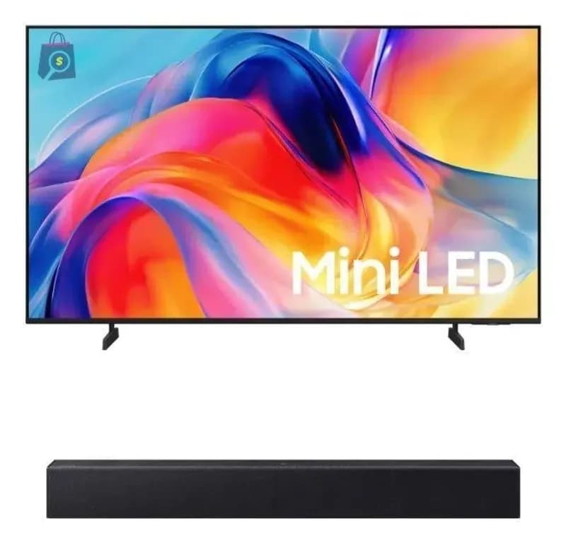 Samsung Smart TV 65" MiniLED 4K + Soundbar Samsung HW-B400F