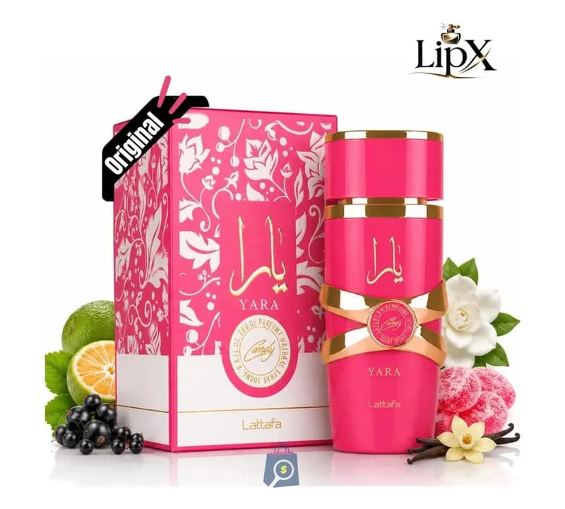 Perfume Árabe Lattafa Yara Candy 100ml Feminino