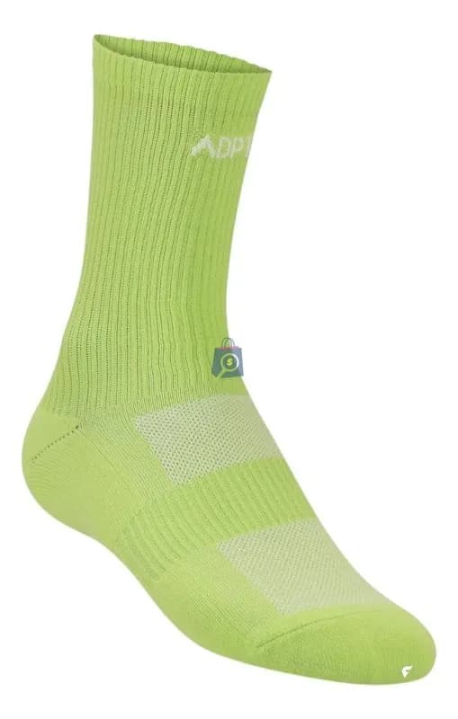 Meia Olympikus Corre 4 Masculina Verde Orvalho e Arenito Logo 39-44