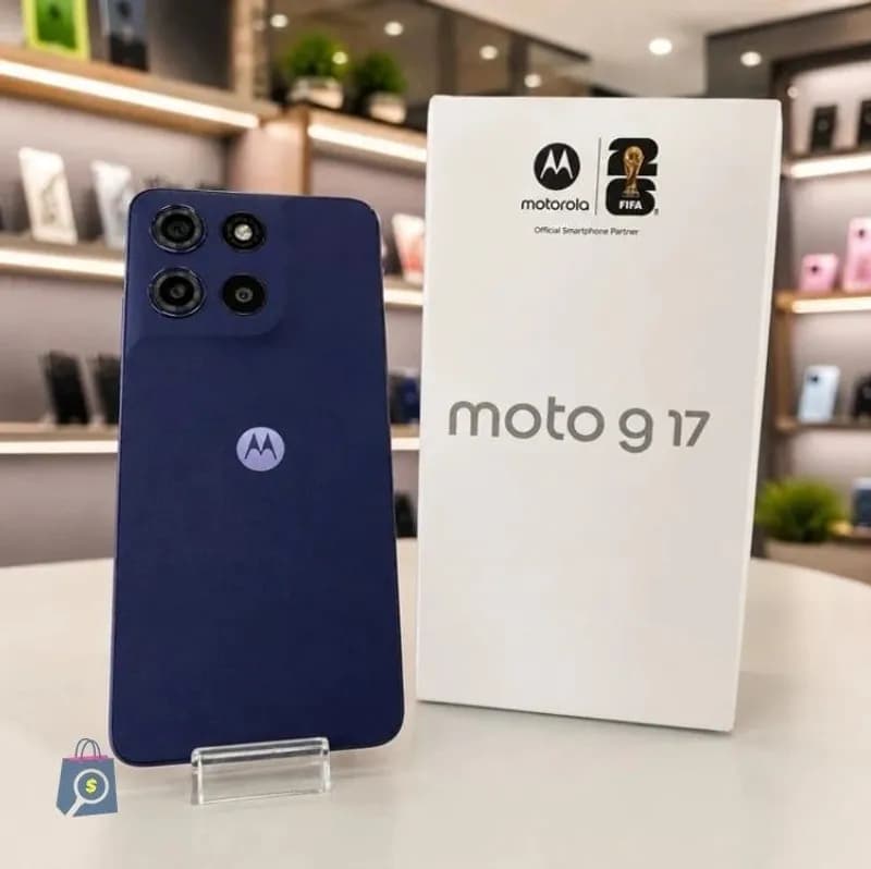 Smartphone Motorola Moto G17 4G - 128GB 4GB Ram + 8GB Ram Boost - Roxo