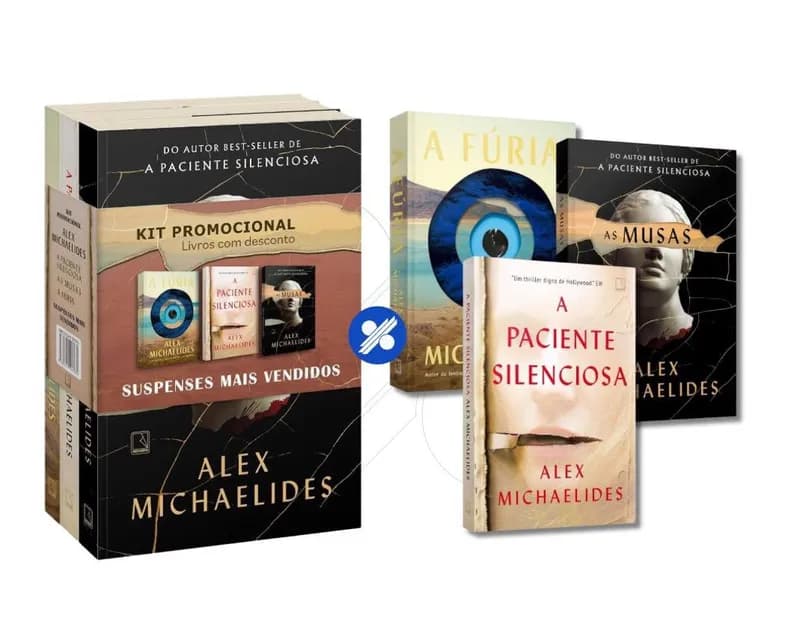 Kit A paciente silenciosa & grandes thrillers