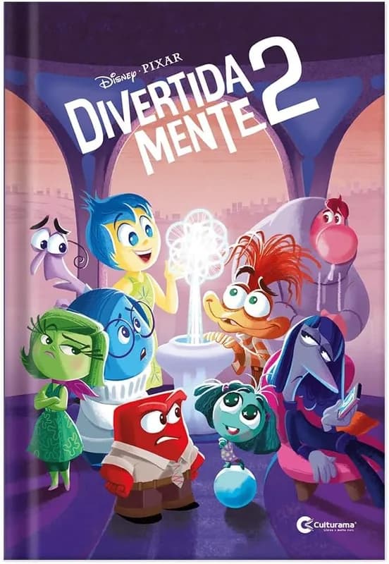 Livro de histórias capa dura - Divertida Mente 2: 7