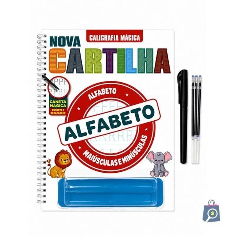 Caligrafia Mágica - Nova Cartilha - Alfabeto